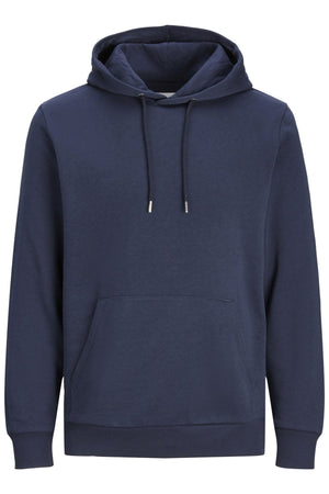 Basic Hoodie Sweat - Marinblå