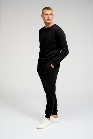 Basic Sweatpants - Svart