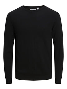 Basic Knit Crewneck - Svart