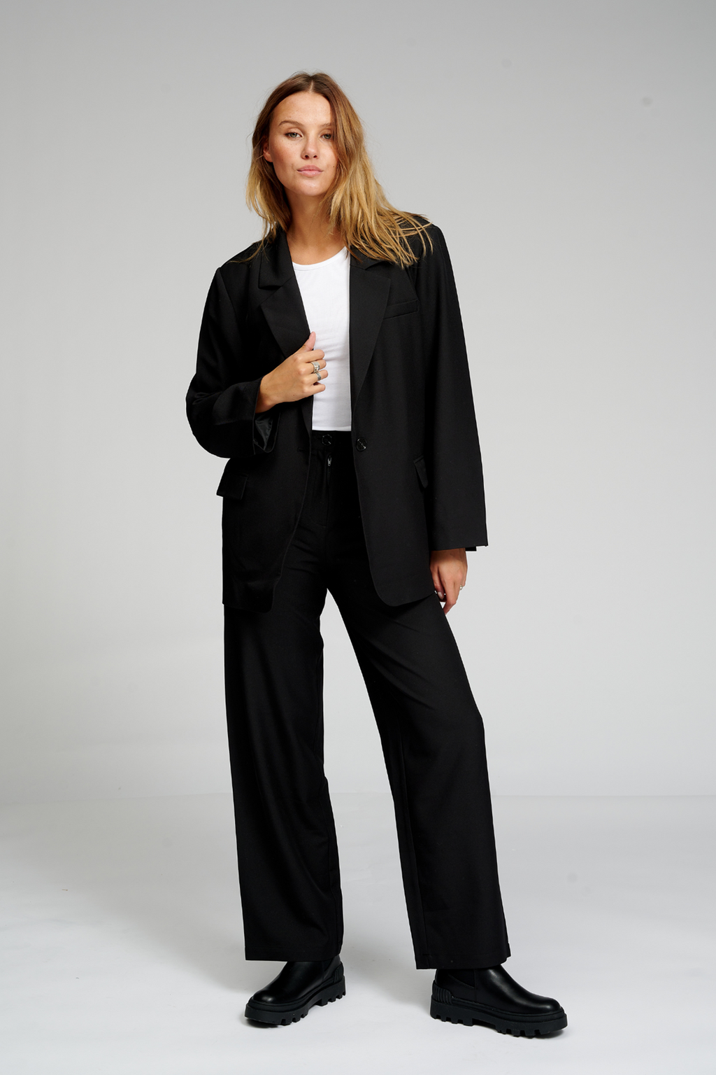 Oversized Kavaj - Svart