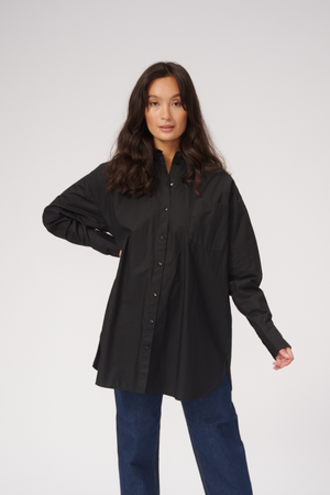 Oversized Shirt - Svart
