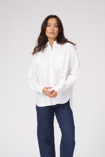 Relaxed Shirt - Vit