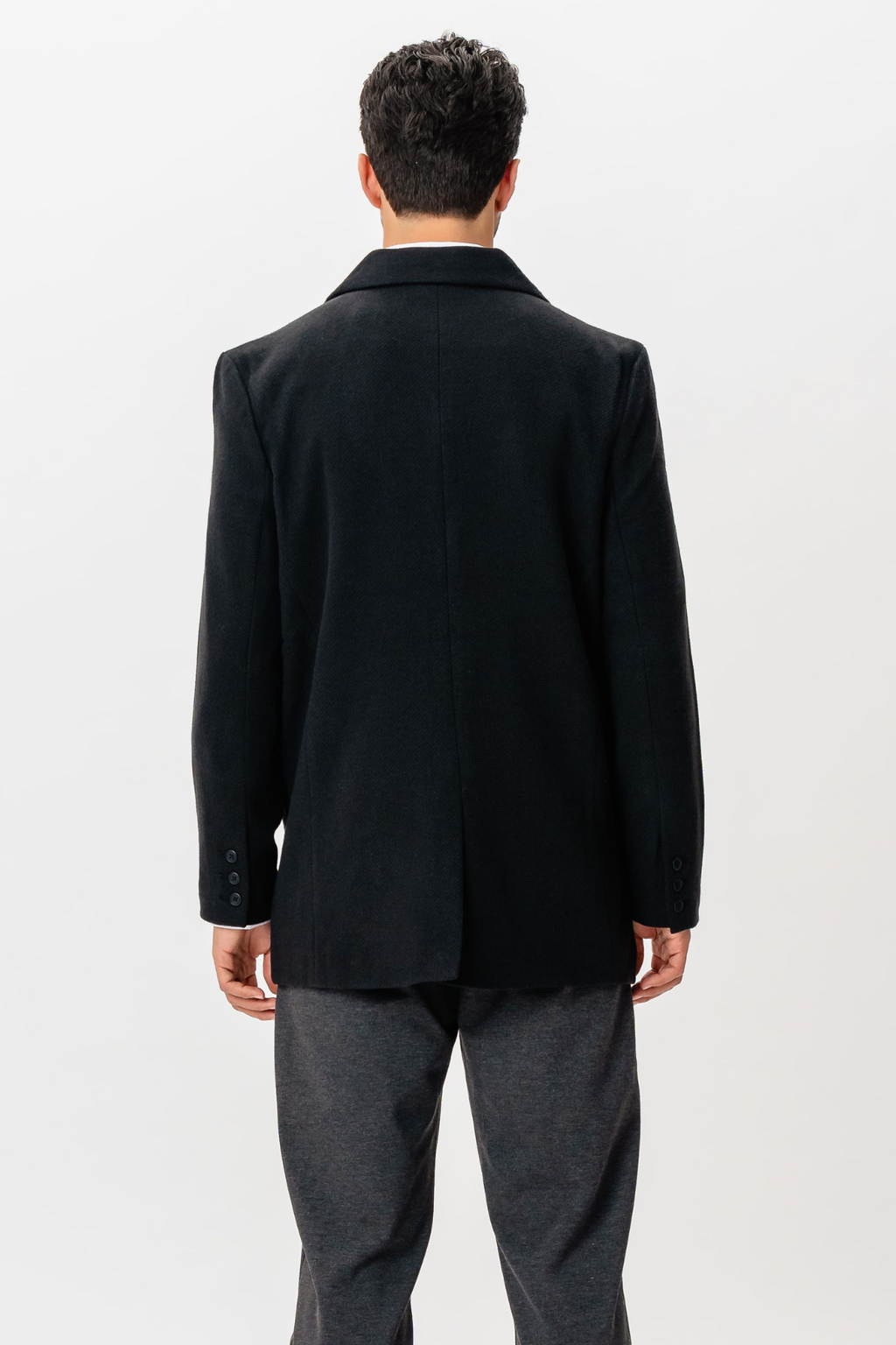 Klassisk kappa - Svart