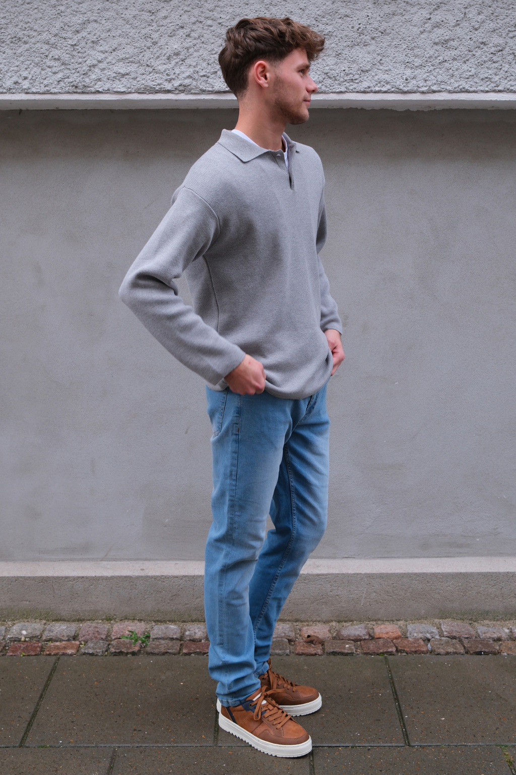 Originalet Performance Jeans (Regular) - Ljusblå Denim