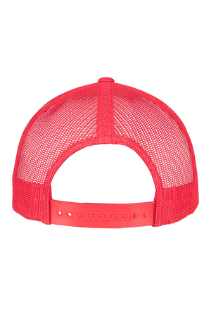 Retro Trucker Cap - Röd