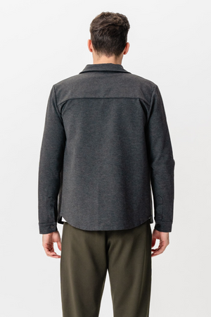 Performance Overshirt - Melangegrå