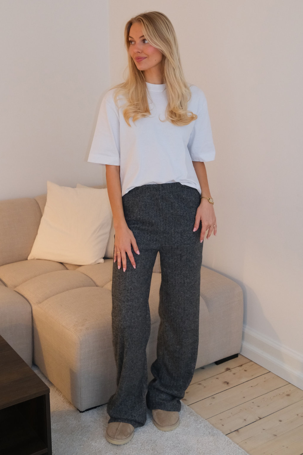 Ivy Knit Pants - Antracit