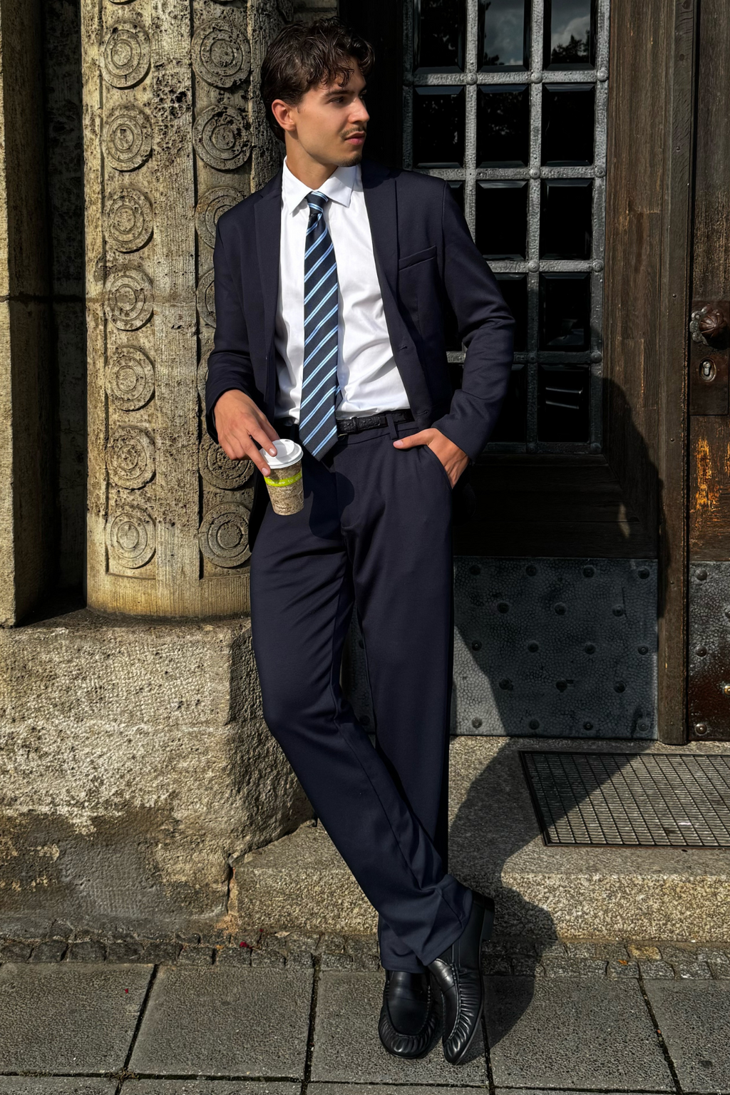 Originalet Performance Kostym (Marinblå) - Paketerbjudanden