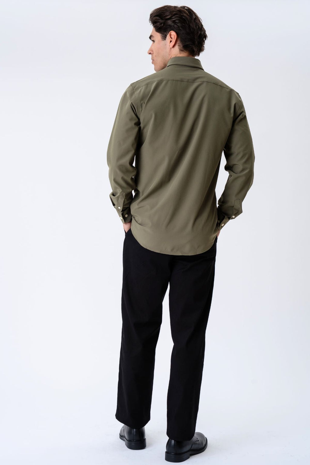 Den Originala Premium Performance Skjortan - Olive