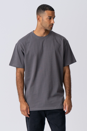Heavy Oversized T-shirt - Mörkgrå
