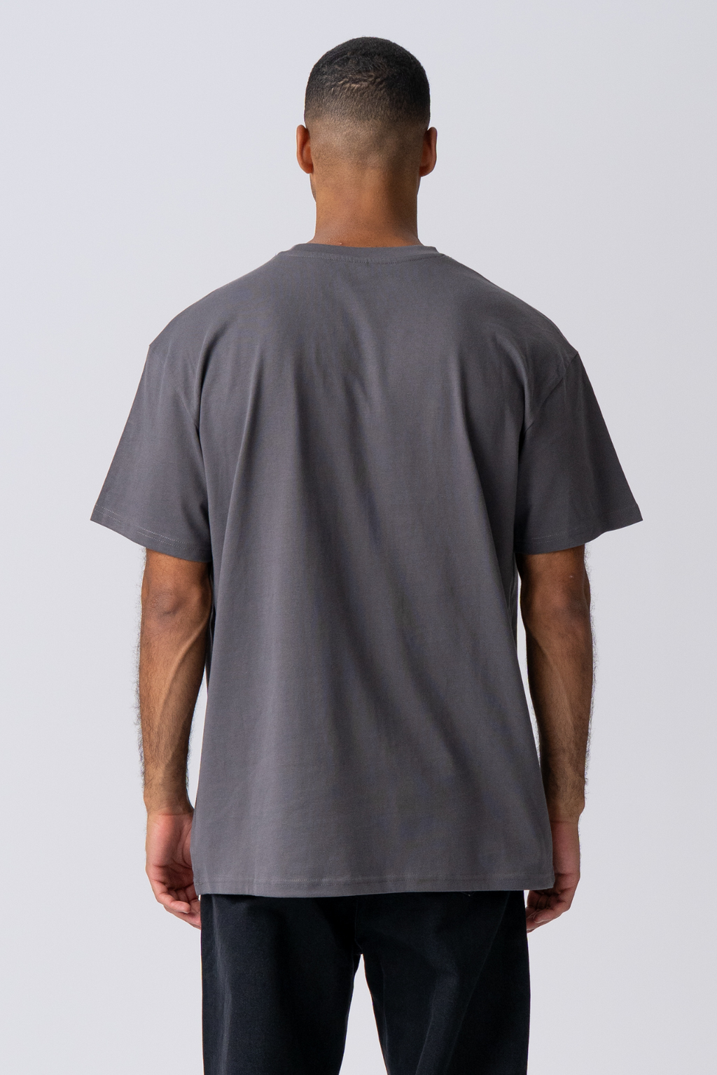 Heavy Oversized T-shirt - Mörkgrå