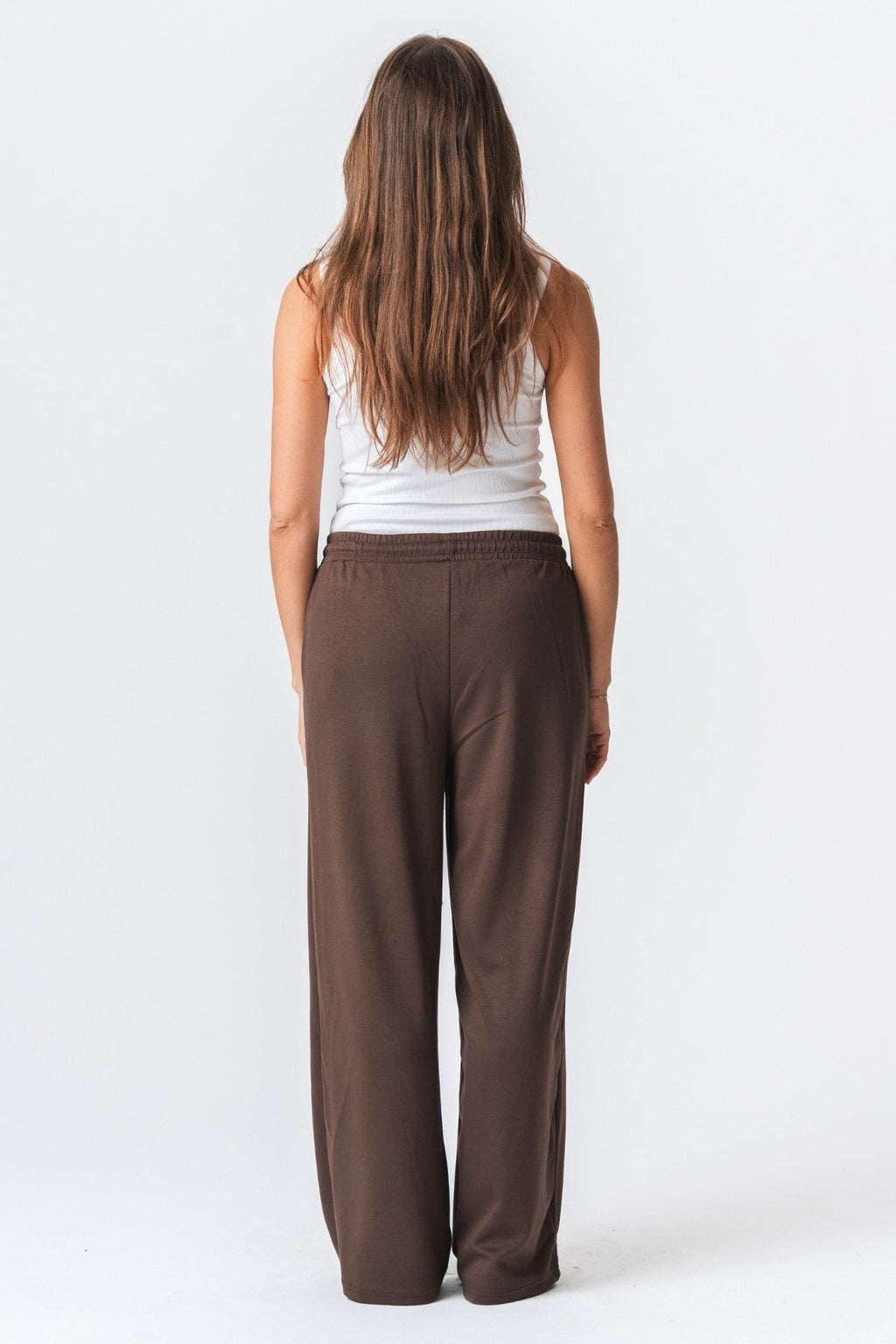 Leah Loose Pants - Brun