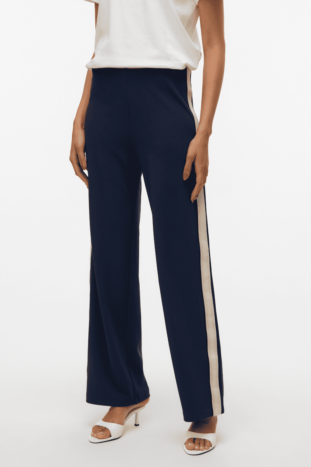 Berlin MW Wide Panel Pant - Mörk Marinblå