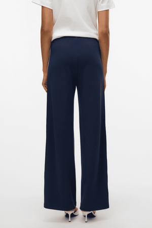 Berlin MW Wide Panel Pant - Mörk Marinblå