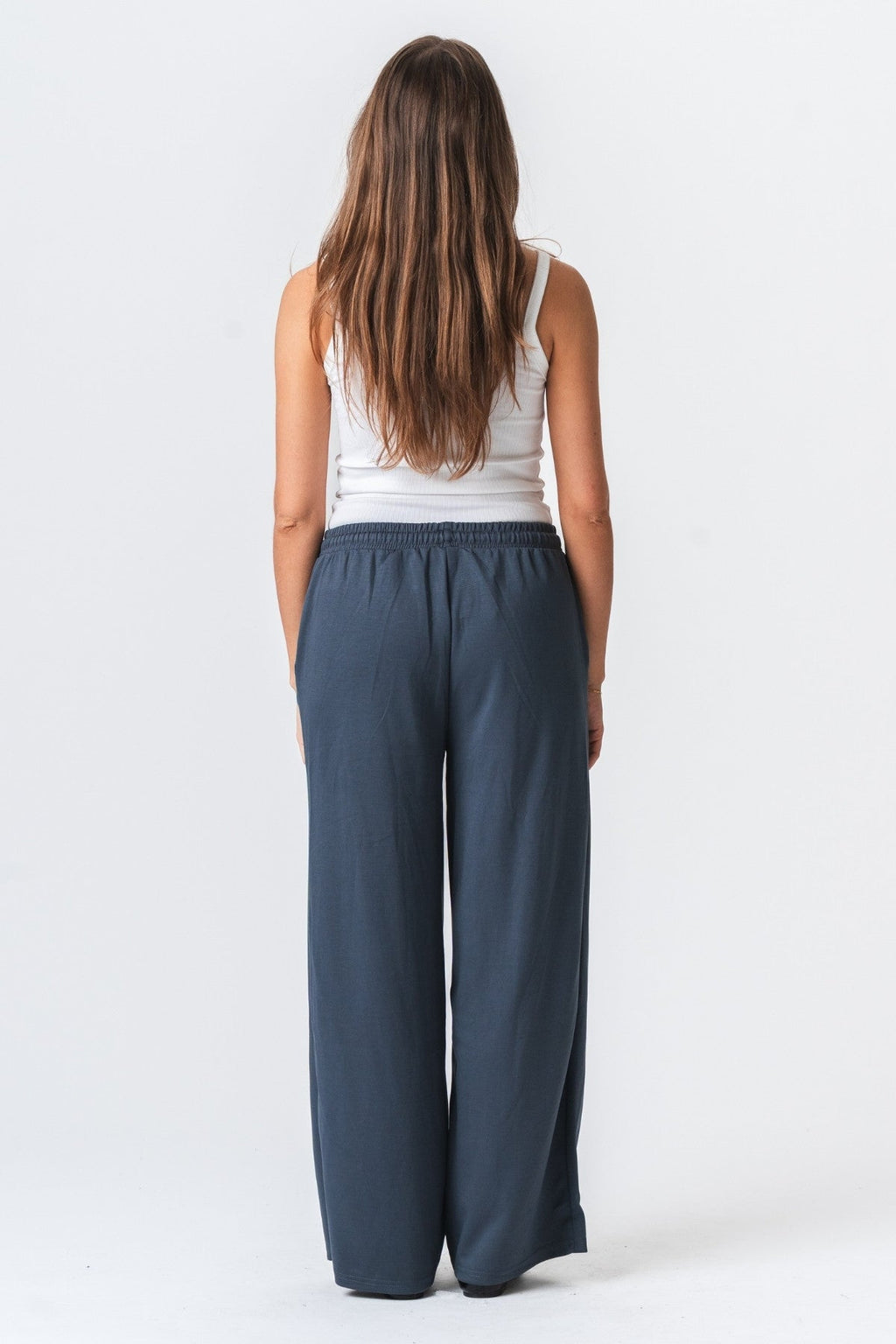 Leah Loose Pants - Grå
