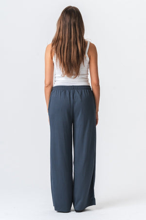 Leah Loose Pants - Grå