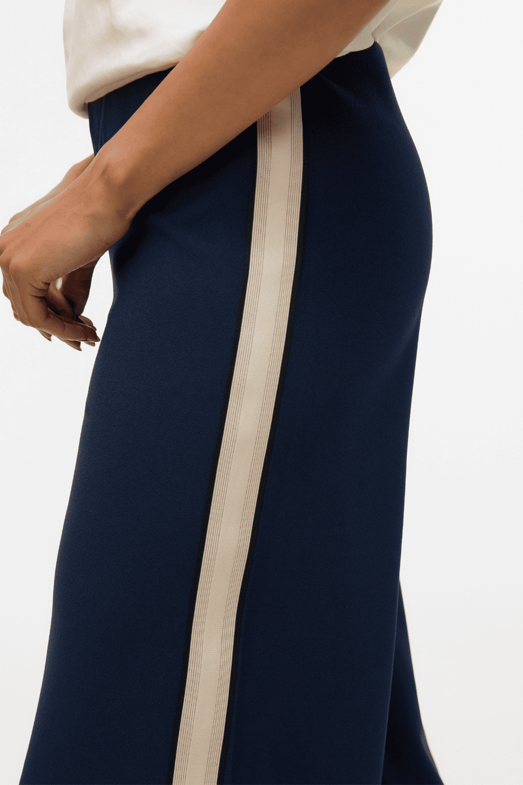 Berlin MW Wide Panel Pant - Mörk Marinblå