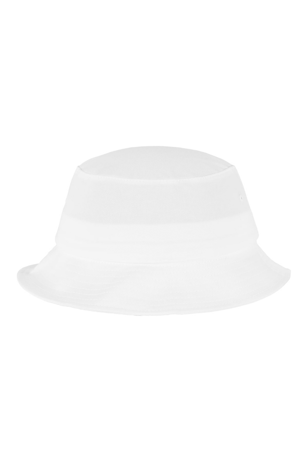 Cotton Twill Bucket Hat - Vit