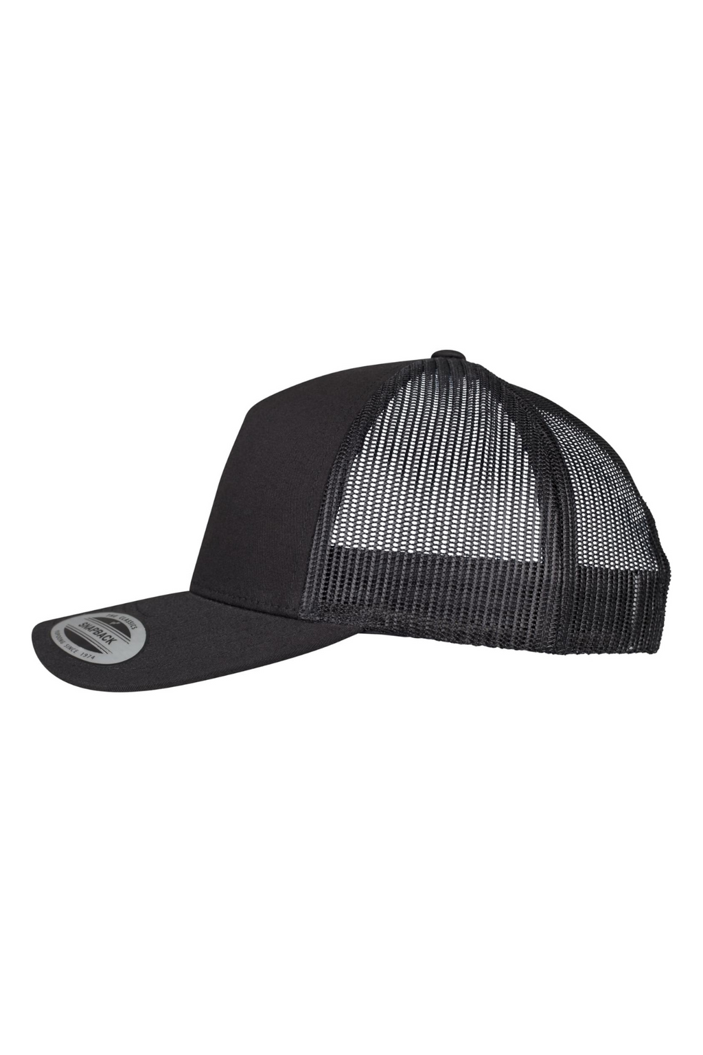 Retro Trucker Cap - Svart