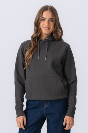 Sweatshirt Hoodie - Mörkgrå