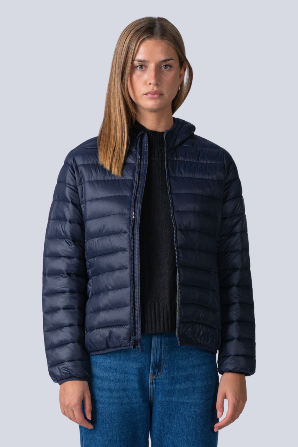 Lätt Pufferjacka - Navy