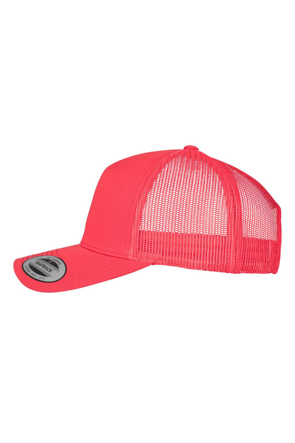 Retro Trucker Cap - Röd