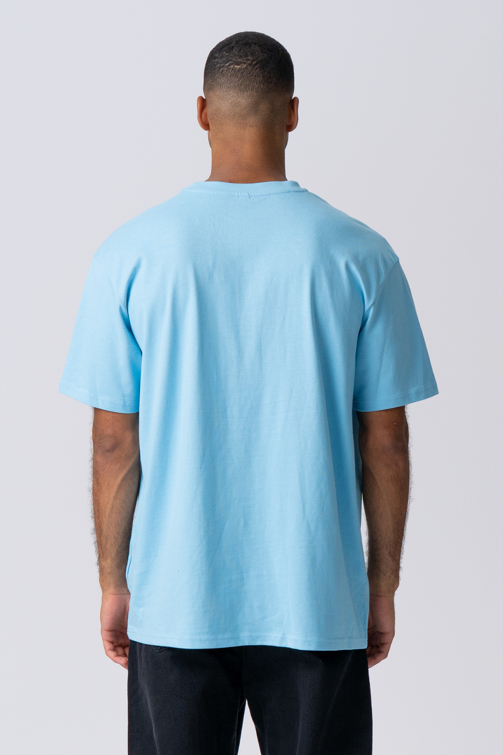 Heavy Oversized T-shirt - Baltisk Blå
