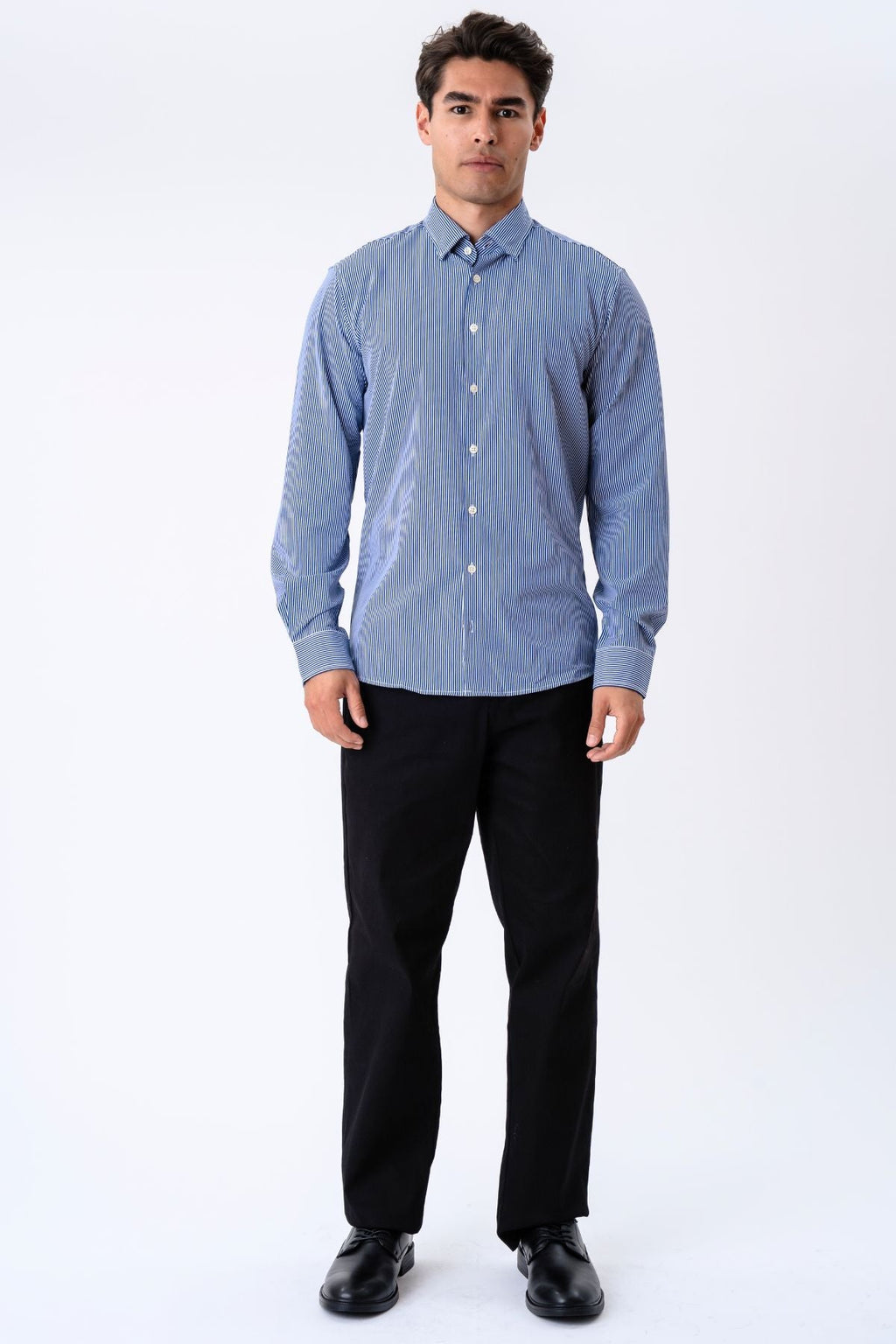 De Originala Premium Performance Skjorta - Vit/Navy