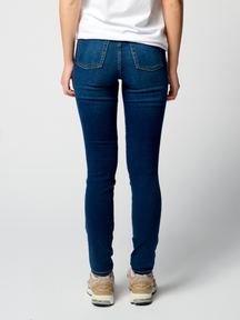 Performance Skinny Jeans - Dark Blue Denim