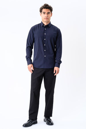 Den Originala Premium Performance Skjortan - Dark Navy