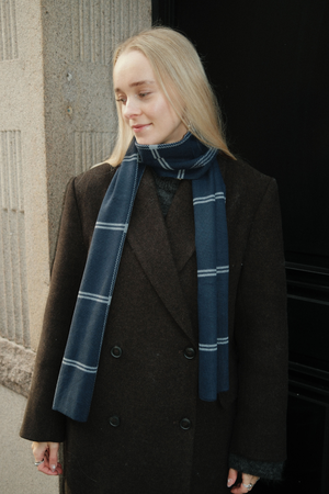 Halsduk - Navy Stripes