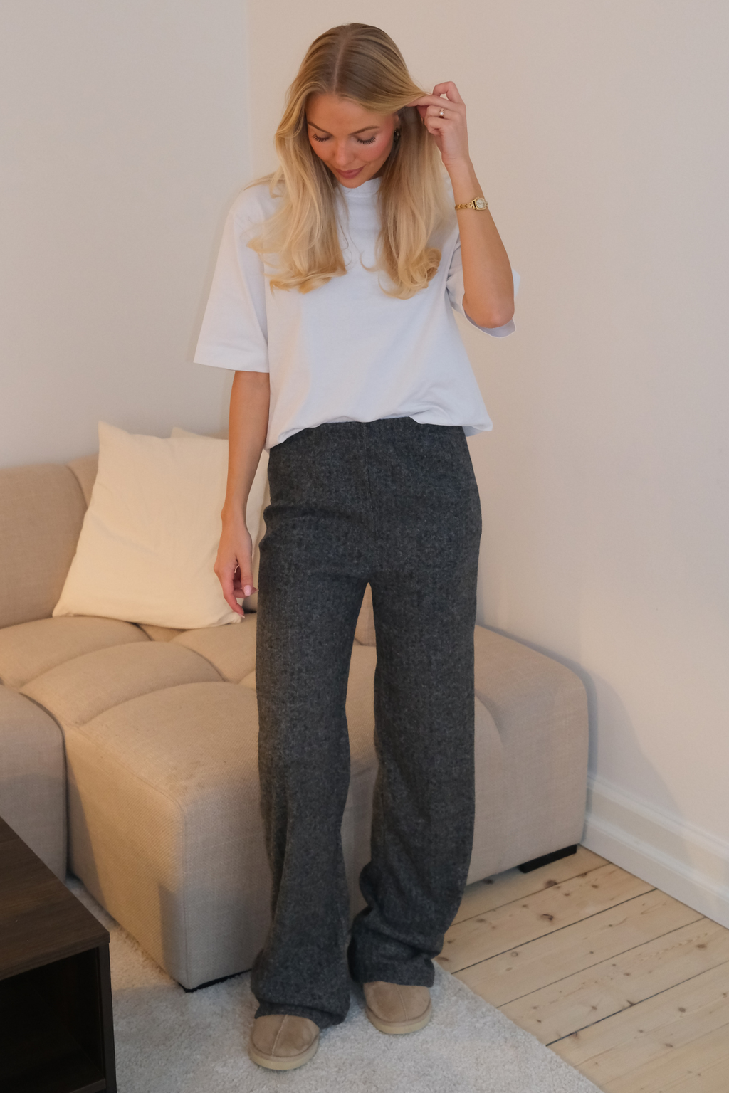 Ivy Knit Pants - Antracit