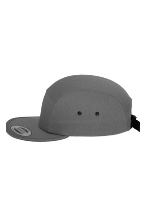 5 Panel Cap - Mörkgrå