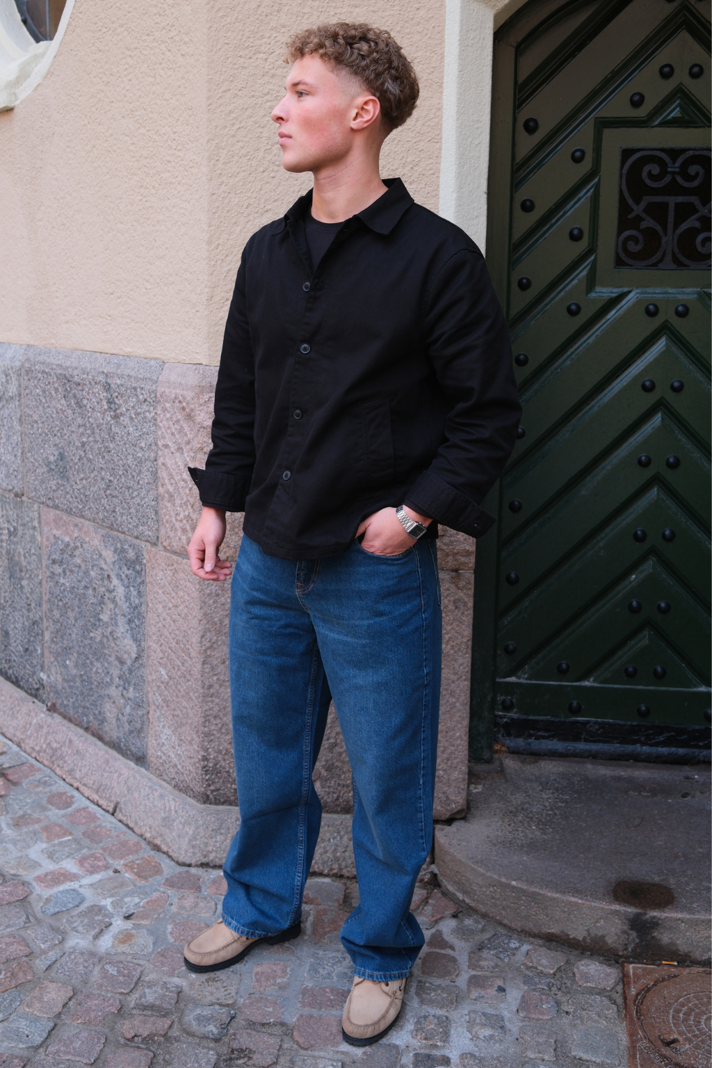 William Regular Jeans - Mörkblå Denim