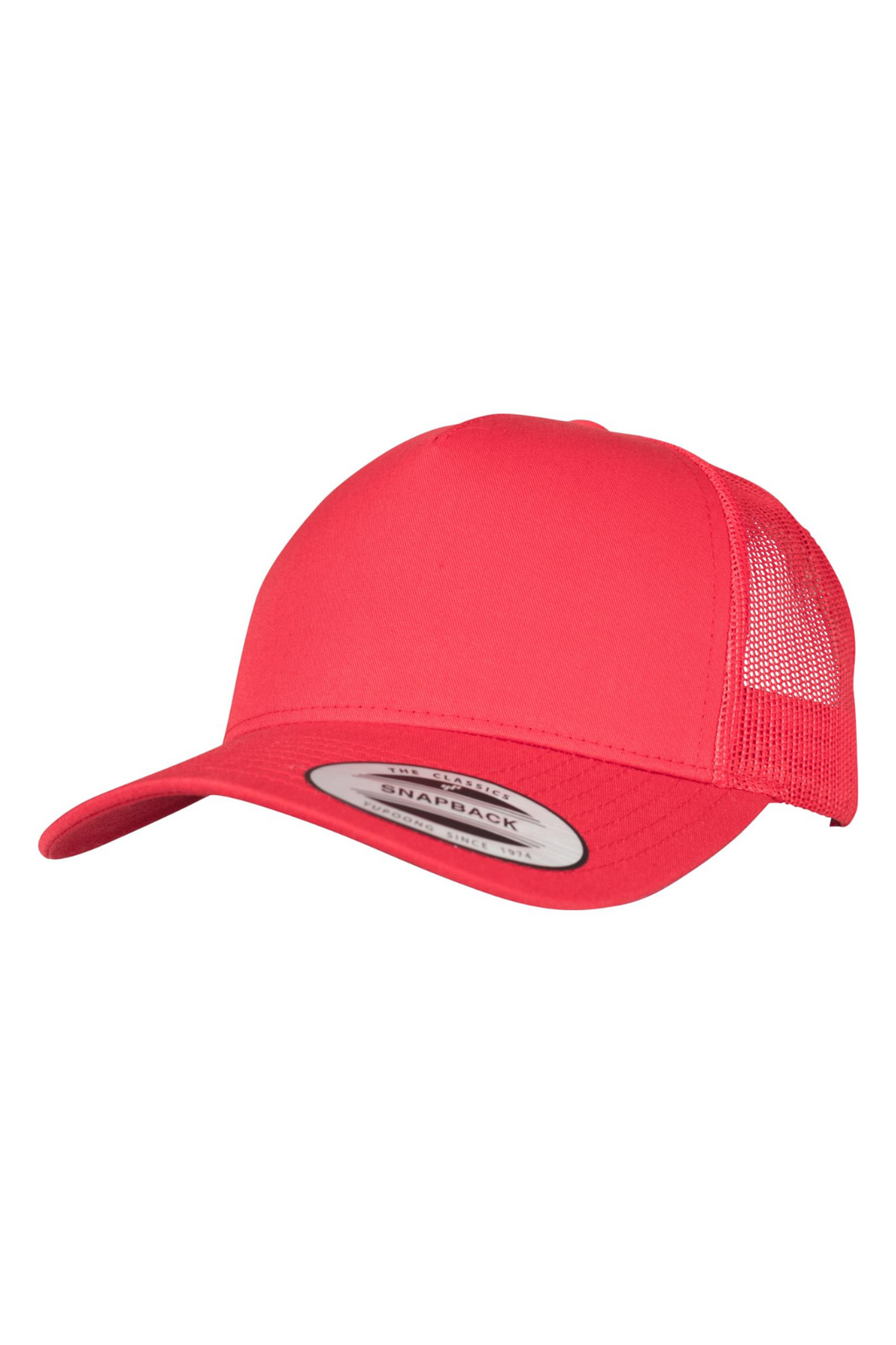 Retro Trucker Cap - Röd