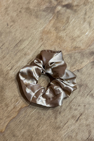 Scrunchie - Ljusbrun