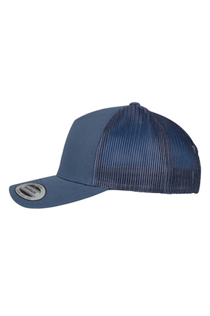 Retro Trucker Cap - Marinblå