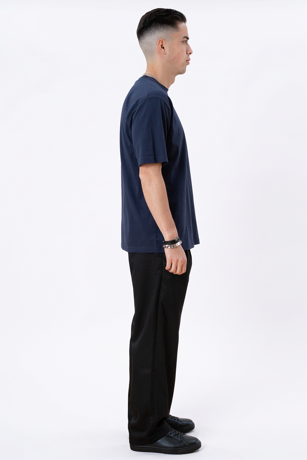 Oversized Tee - Marinblå