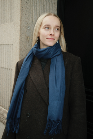 Scarf - Marinblå