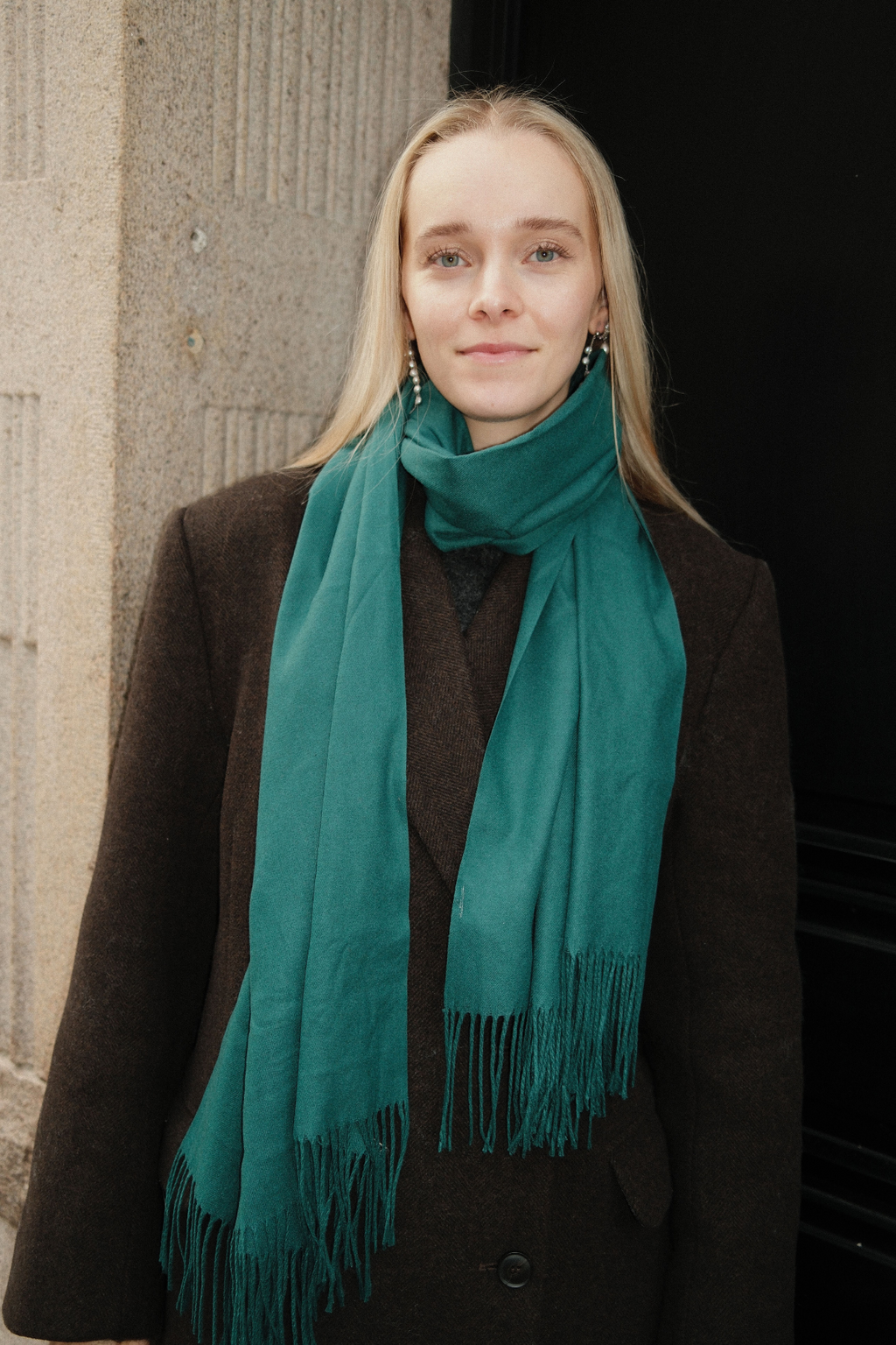 Scarf - Mörkgrön