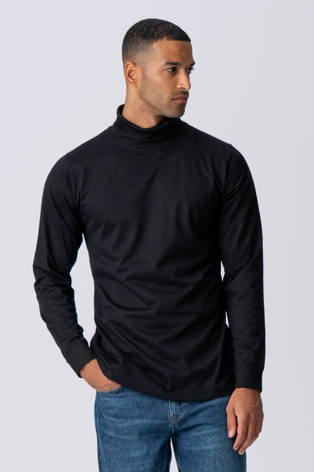 Turtleneck - Svart