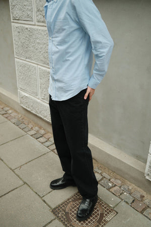 Baggy Jeans - Svart Denim