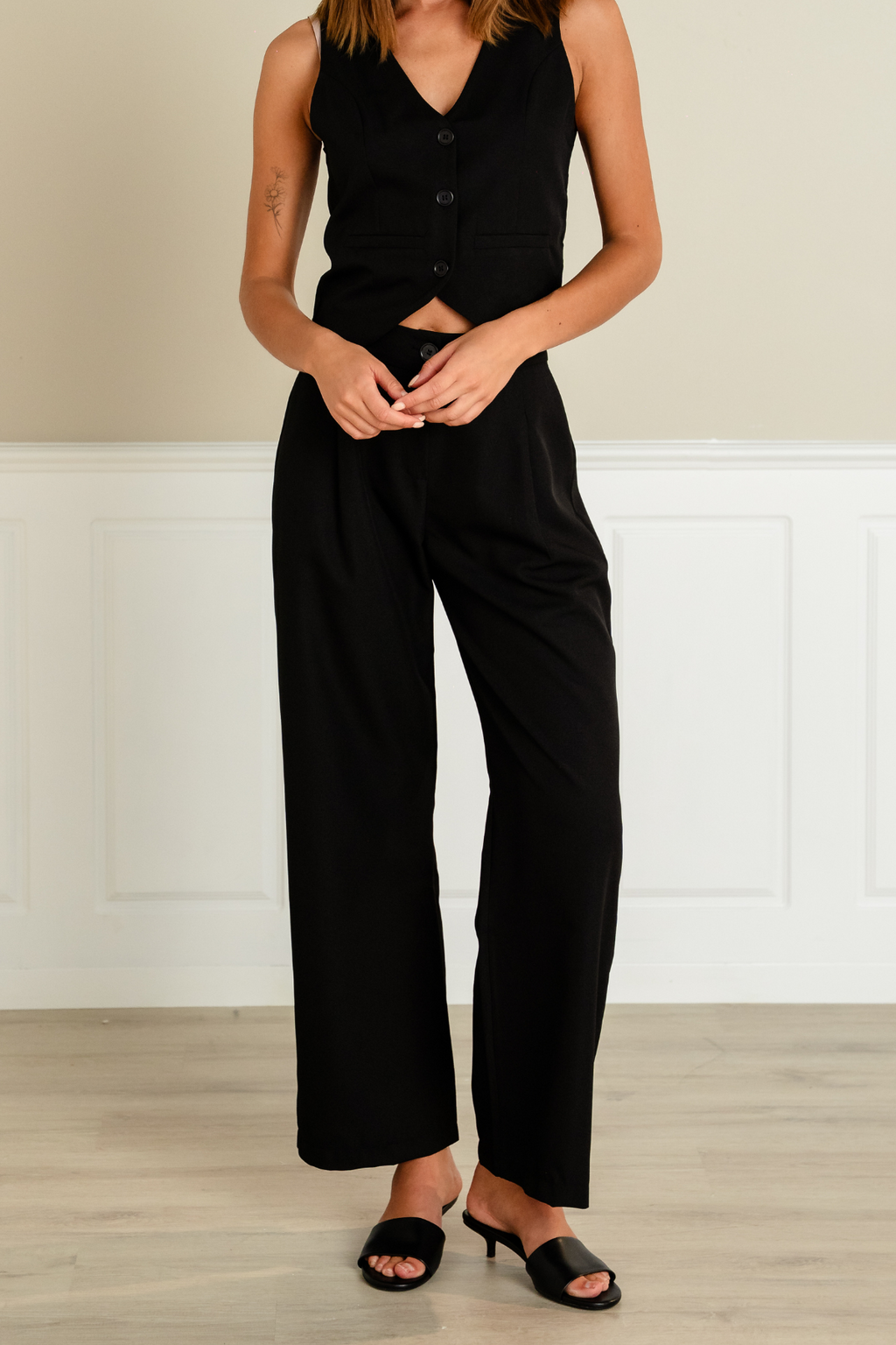 Natalie Pants - Svarta