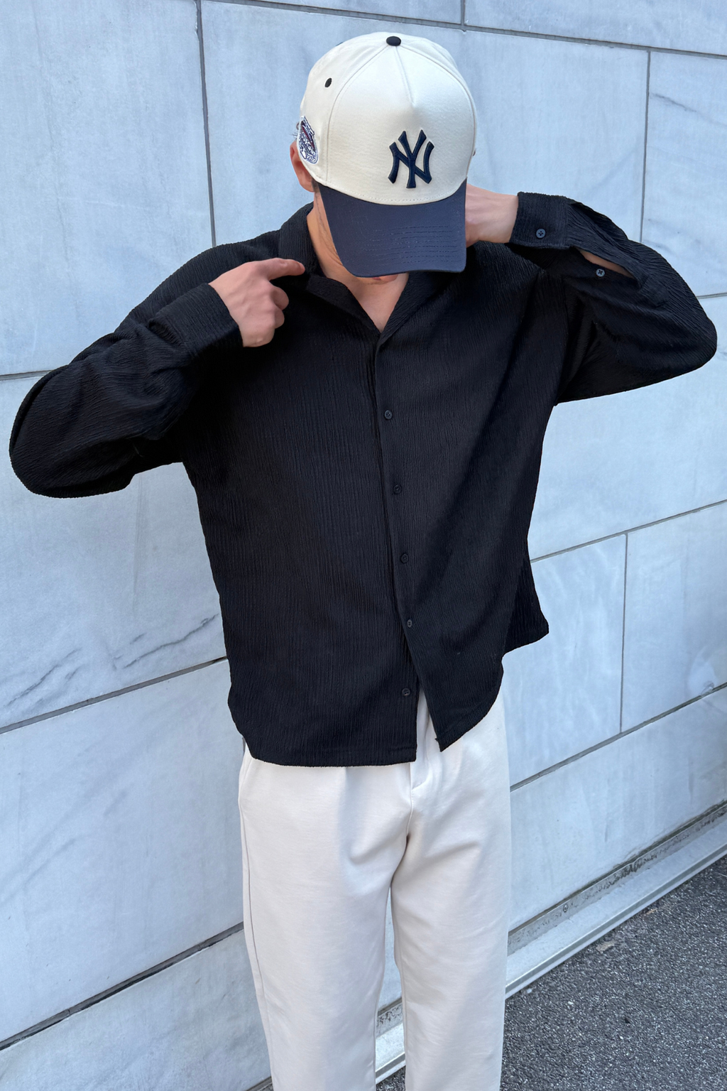 Aidan Skjorta - Svart