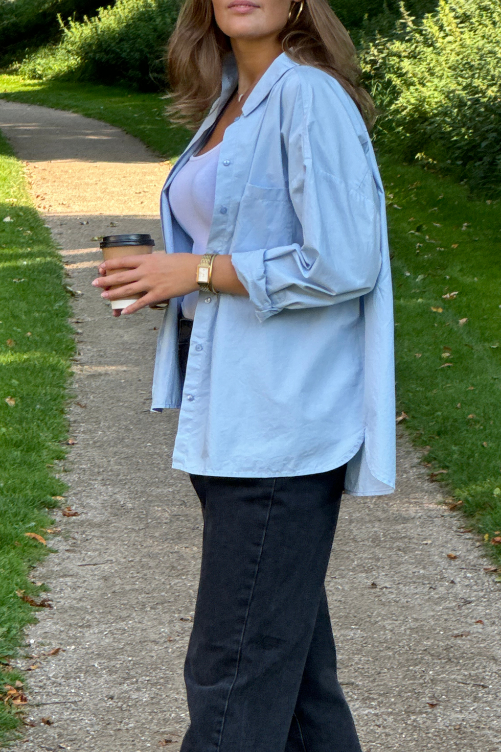 Relaxed Shirt - Ljusblå