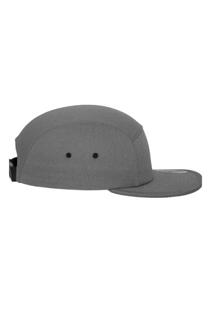 5 Panel Cap - Mörkgrå