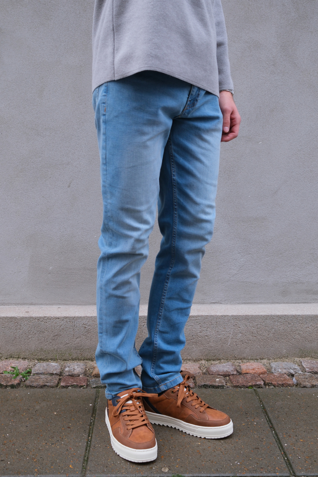 Originalet Performance Jeans (Regular) - Ljusblå Denim