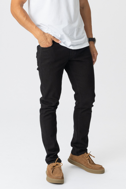 Performance Jeans (Slim) - Black Denim