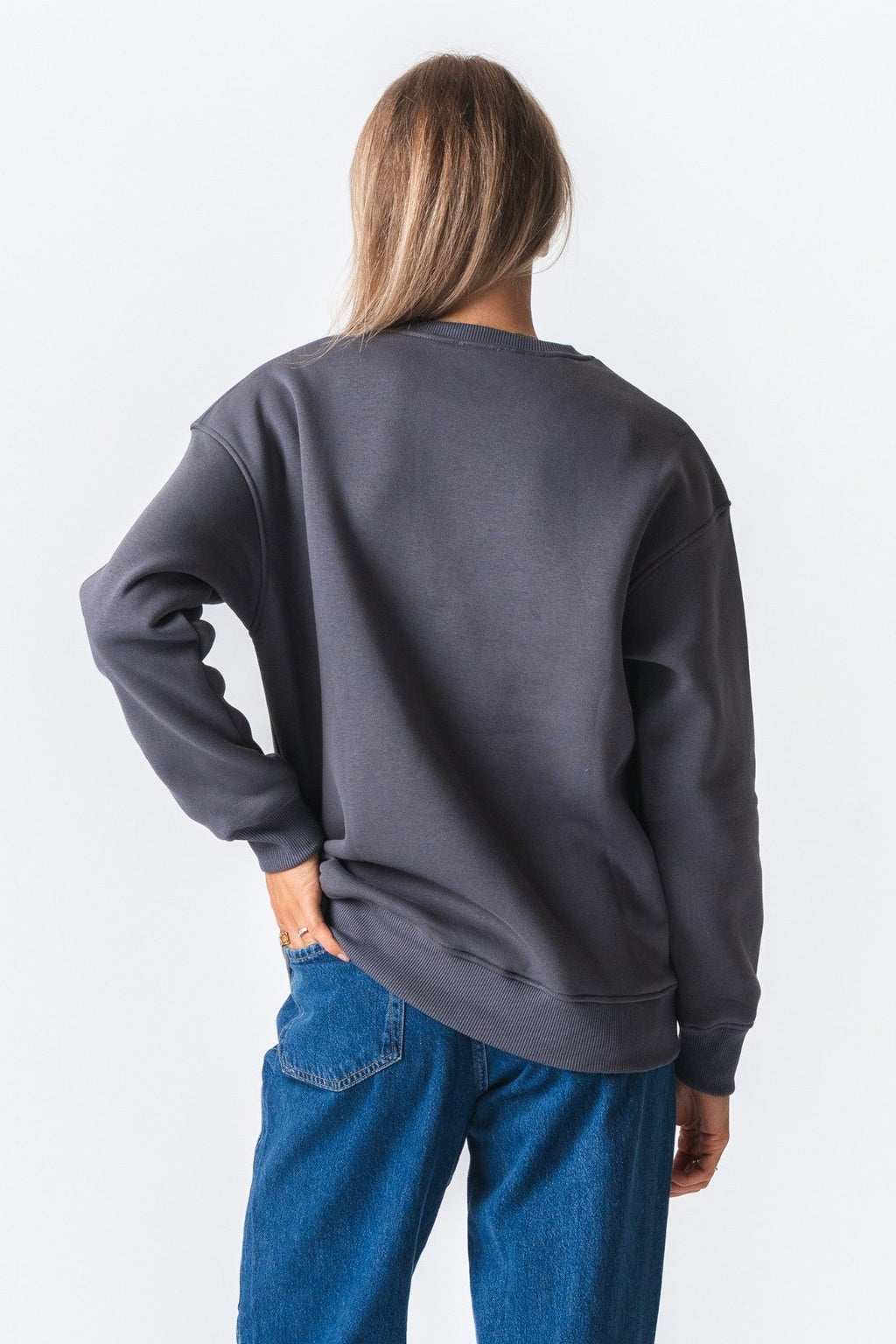 Alina Sweatshirt - Mörkgrå
