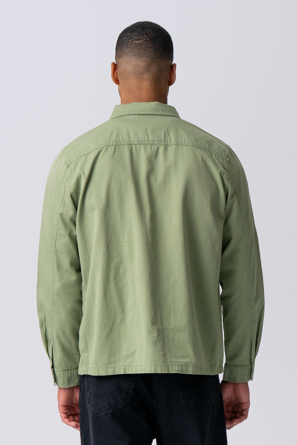 Alex Skjorta Regular Fit - Ljus Oliv